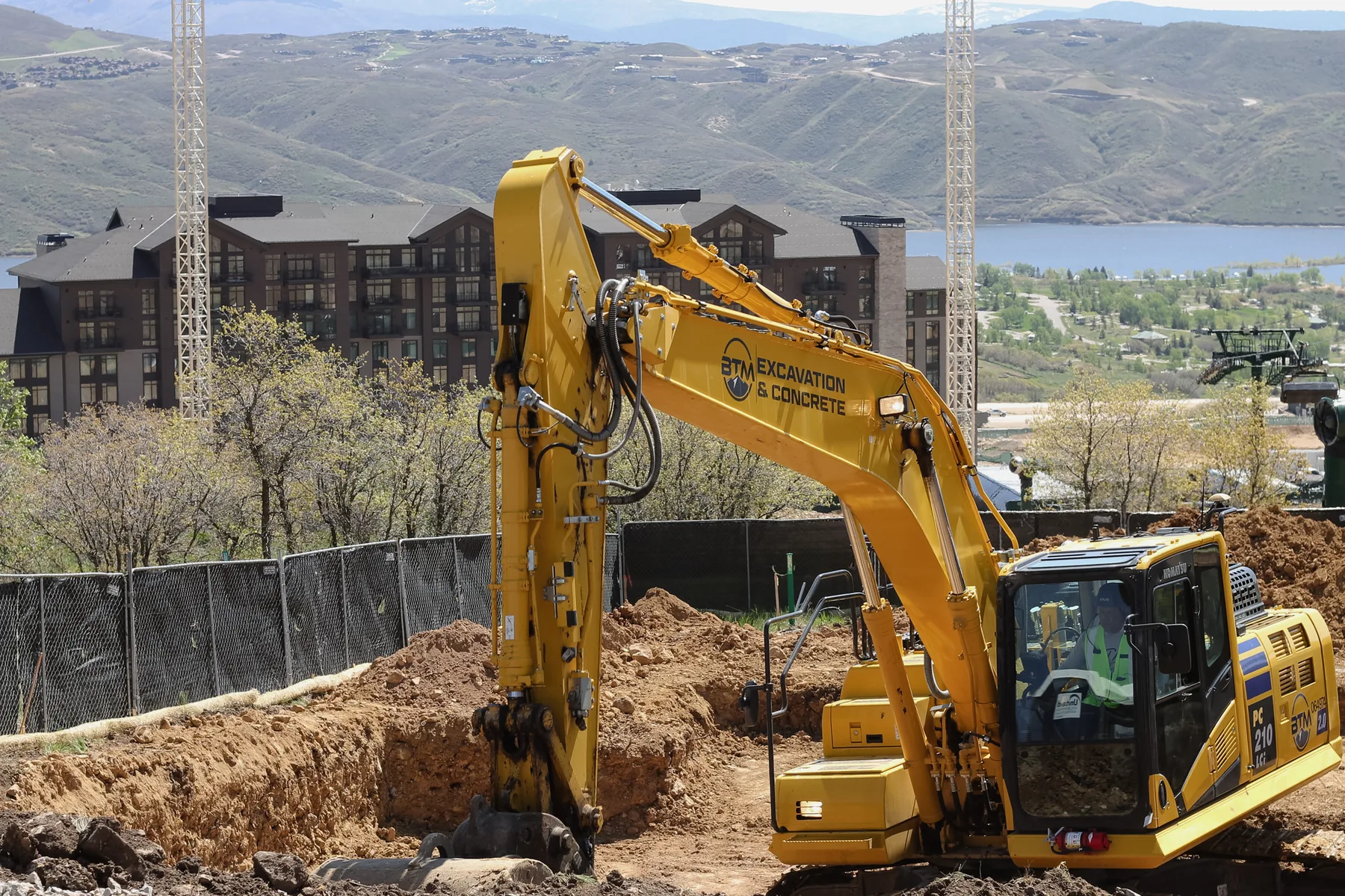 Wasatch Peaks Ranch construction site